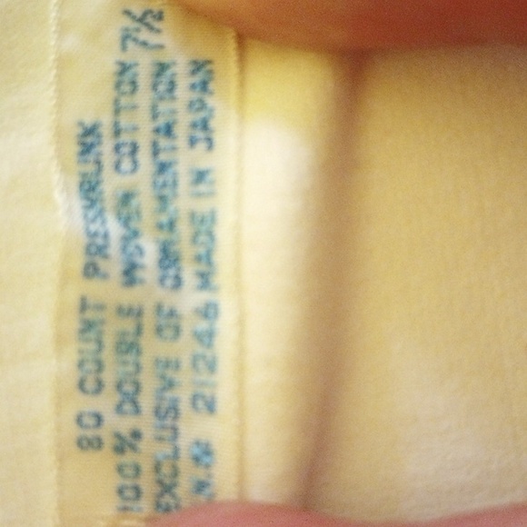 Vintage Classic Formal Neutral White Double Woven Cotton Gloves.  Size 7.5 - Picture 3 of 3